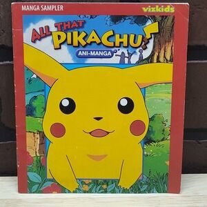 Pokémon All That Pikachu Ani-Manga Sampler Mini Comic Vizkids 2006 Rare Great!
